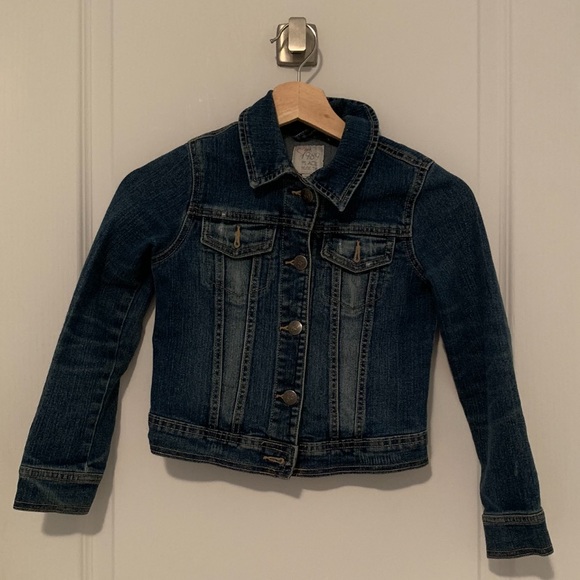 Blue Button-down Denim Jean Jacket - Picture 2 of 4